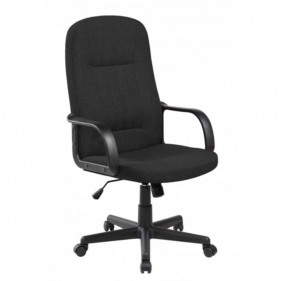 9309-1 Кресло для руководителя (ткань - черный, серый)